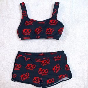 Small, 2 Piece Bathing suit